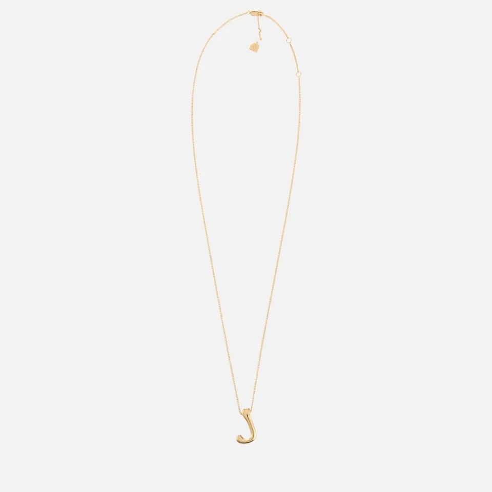 Jewellery|Dr. Martens Astrid & Miyu Initial Bold 18K Gold-Plated Necklace