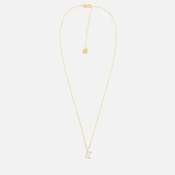 Jewellery|Dr. Martens Astrid & Miyu Initial Pavé 18K Gold-Plated Necklace