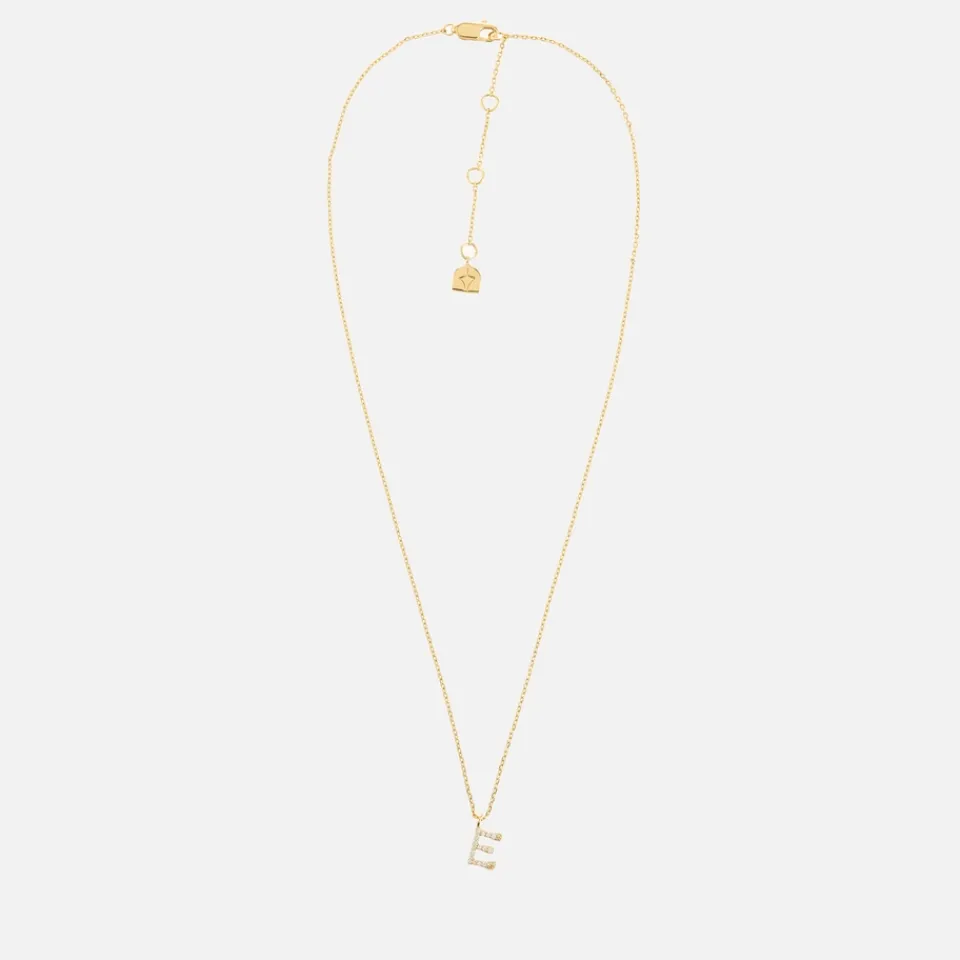 Jewellery|Dr. Martens Astrid & Miyu Initial Pavé 18K Gold-Plated Necklace