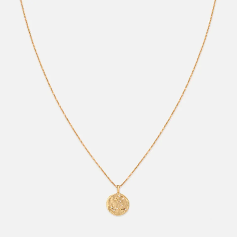 Jewellery|Dr. Martens Astrid & Miyu Pisces Zodiac 18-Karat Gold-Plated Sterling Silver Necklace
