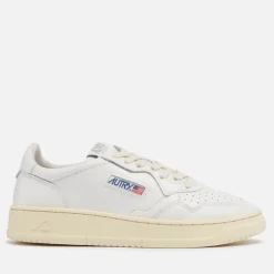 Trainers|Ganni Autry Medalist Leather Trainers - 3