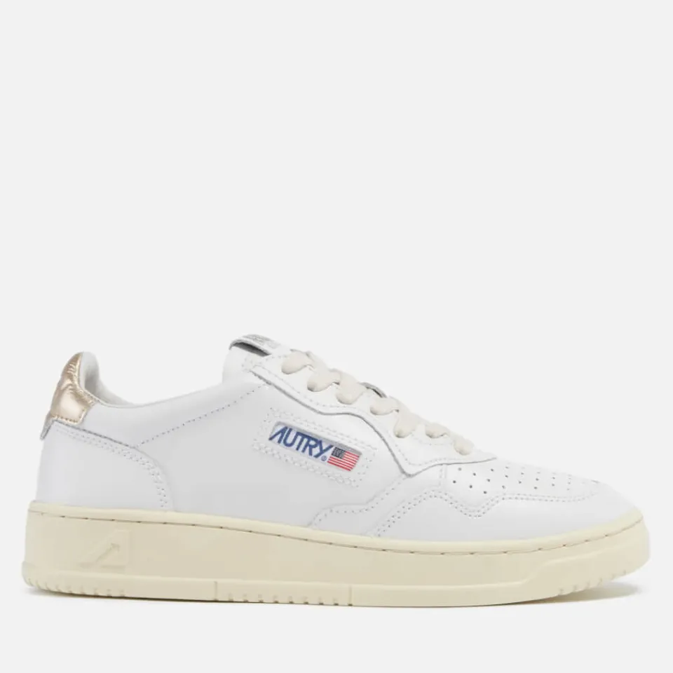 Trainers|Autry Medalist Leather Trainers - 3