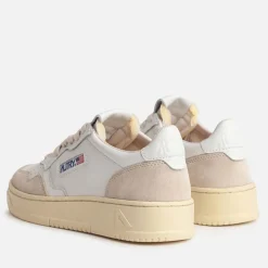 Trainers|Autry Women's Medalist Leather and Suede Trainers - UK 3