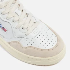 Trainers|Autry Women's Medalist Leather And Suede Court Trainers - UK 3