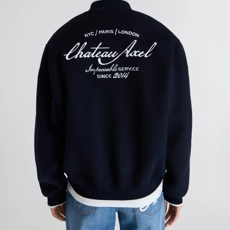 Jackets|Coats|BOSS Orange Axel Arigato Chateau Axel Wool-Blend Bomber Jacket - XL