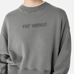Loungewear|Sweatshirts|Dr. Martens Axel Arigato Distort Washed Cotton-Jersey Sweatshirt - L