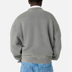 Sweatshirts|Axel Arigato Distort Washed Cotton-Jersey Sweatshirt - S