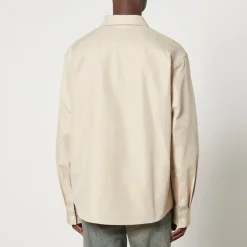 Shirts|Shirts|Dr. Martens Axel Arigato Flow Logo-Embroidered Twill Overshirt - S