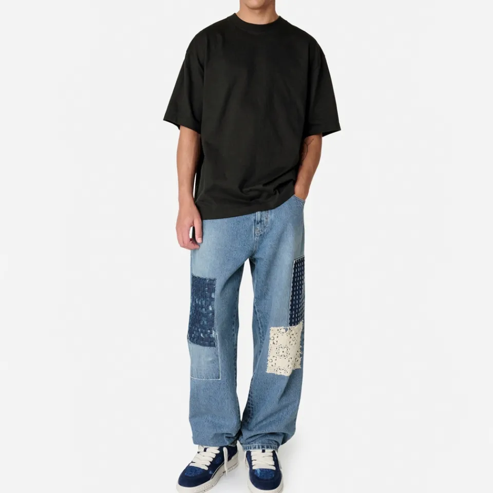 T-Shirts|T-Shirts|MKI MIYUKI ZOKU Axel Arigato Laced Cotton-Jersey T-Shirt - M