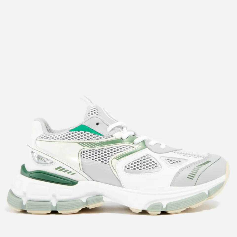 Trainers|Lacoste Axel Arigato Marathon Neo Leather and Mesh Runner Trainers - UK 3.5