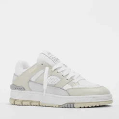Trainers|Axel Arigato Men's Area Lo Basket Leather Trainers - UK 7
