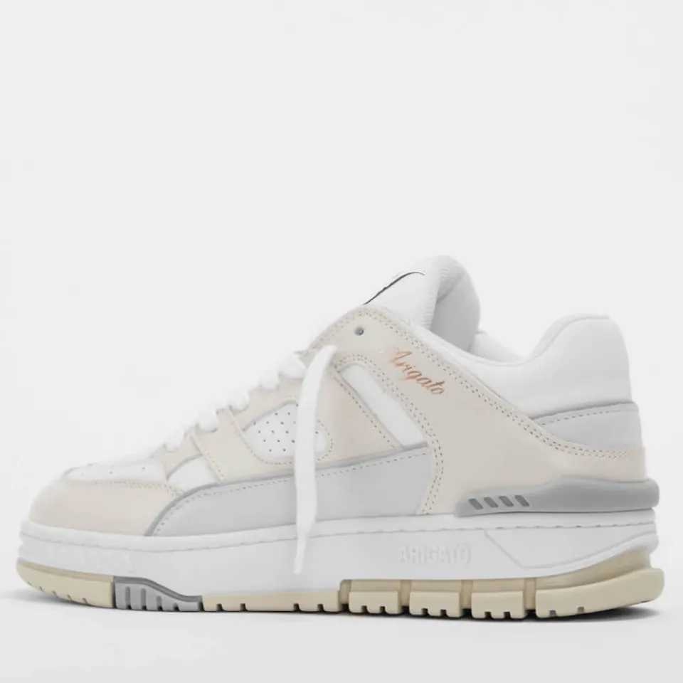 Trainers|Axel Arigato Men's Area Lo Basket Leather Trainers - UK 7