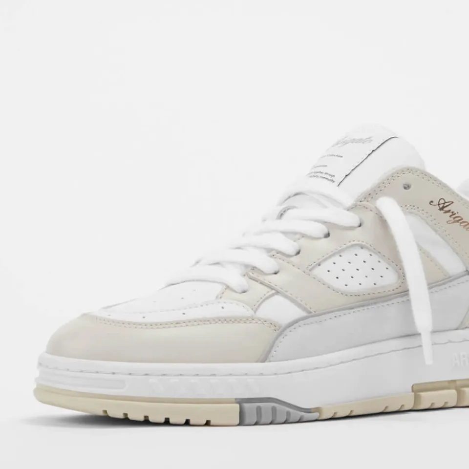 Trainers|Axel Arigato Men's Area Lo Basket Leather Trainers - UK 7