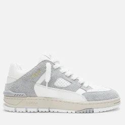 Trainers|Maison Kitsuné Axel Arigato Men's Area Lo Fluffy Leather Basket Trainers - UK 8