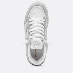 Trainers|Maison Kitsuné Axel Arigato Men's Area Lo Fluffy Leather Basket Trainers - UK 8