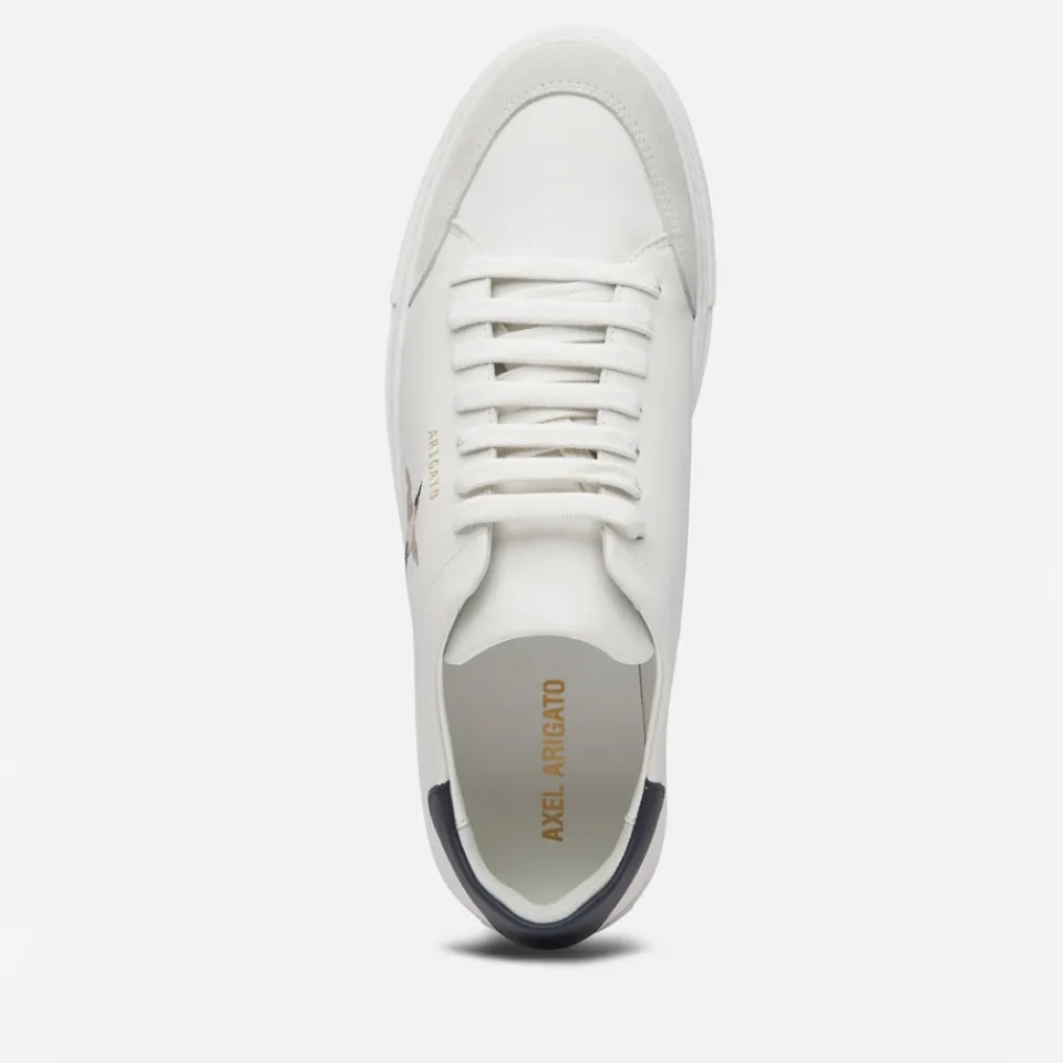 Trainers|Axel Arigato Men's Clean 90 Bee Bird Leather Cupsole Trainers - UK 10