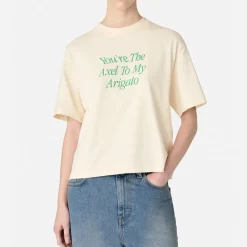 Loungewear|T-Shirts And Tops|Axel Arigato My Axel Printed Cotton-Jersey T-Shirt - XS