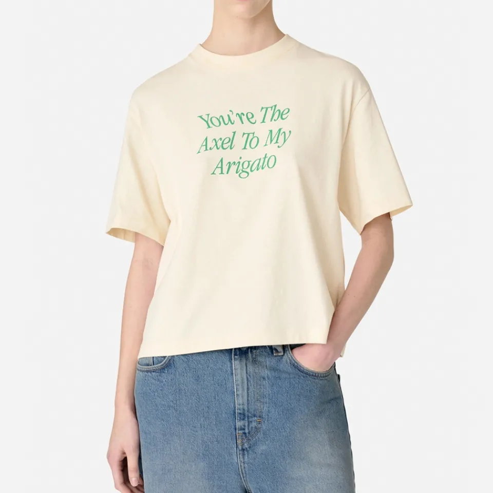 Loungewear|T-Shirts And Tops|Axel Arigato My Axel Printed Cotton-Jersey T-Shirt - XS