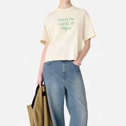 Loungewear|T-Shirts And Tops|Axel Arigato My Axel Printed Cotton-Jersey T-Shirt - XS