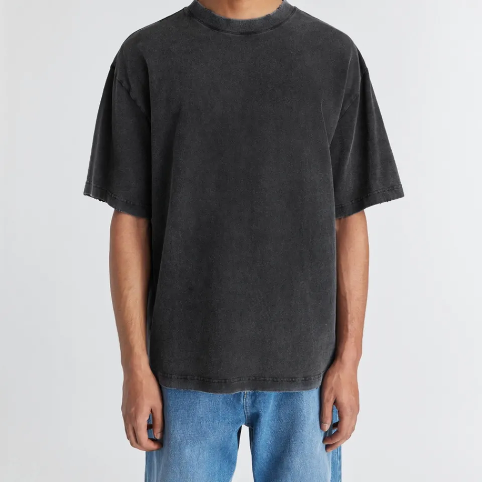 T-Shirts|T-Shirts|Axel Arigato Optic Distressed Cotton-Jersey T-Shirt - S