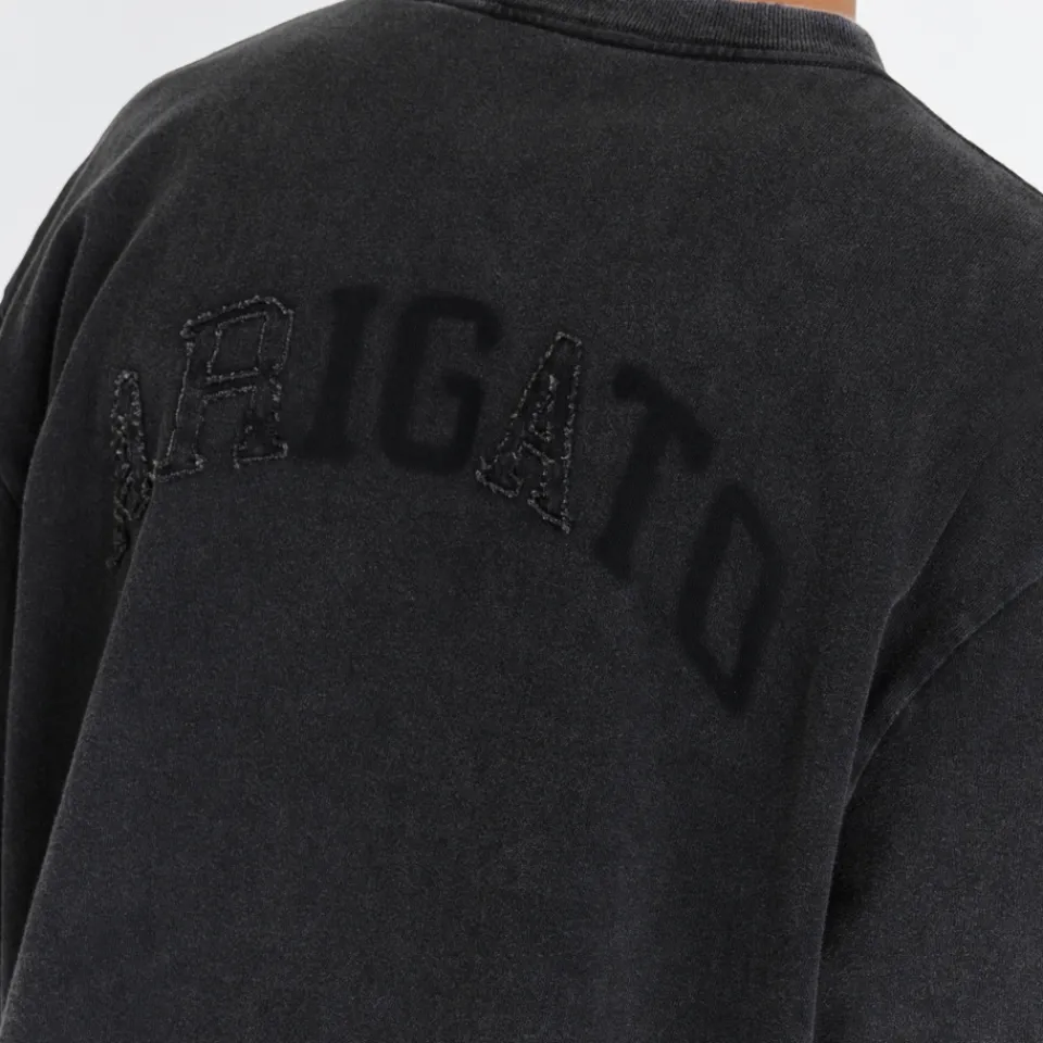 T-Shirts|T-Shirts|Axel Arigato Optic Distressed Cotton-Jersey T-Shirt - S