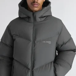Jackets|Coats|Axel Arigato Peak Quilted Nylon Puffer Jacket - L