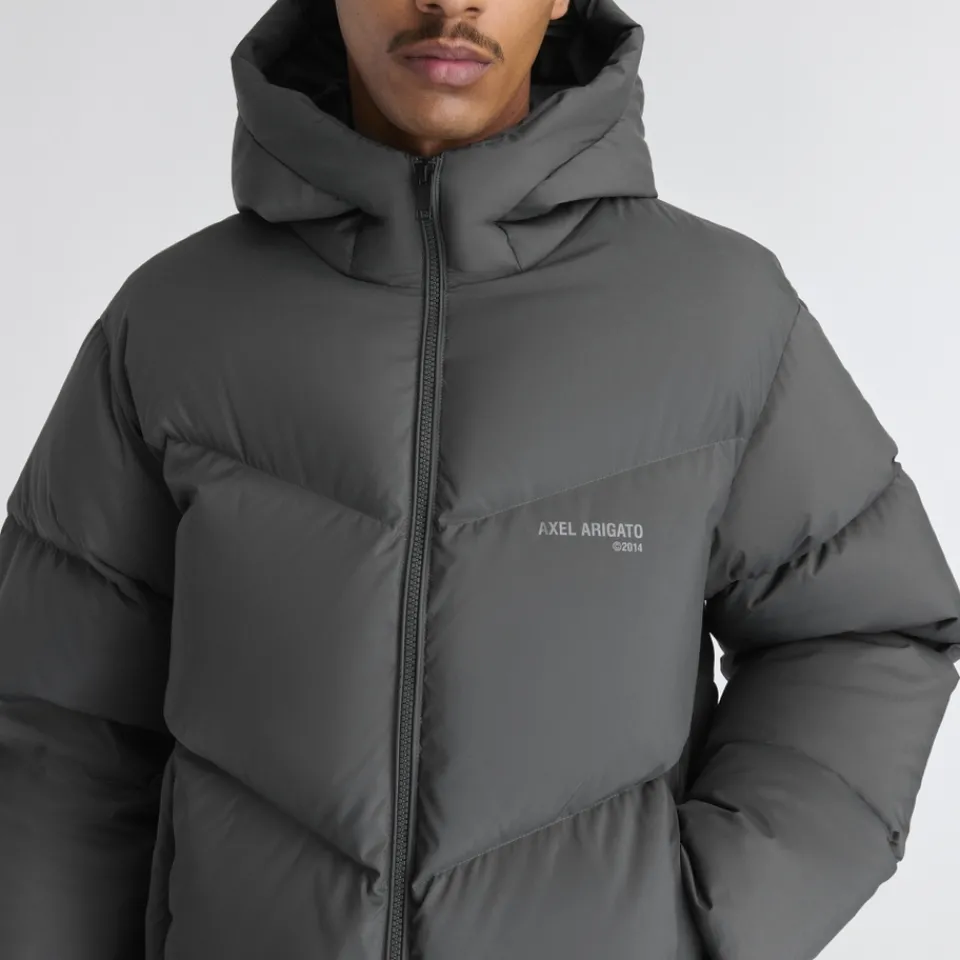 Jackets|Coats|Axel Arigato Peak Quilted Nylon Puffer Jacket - L