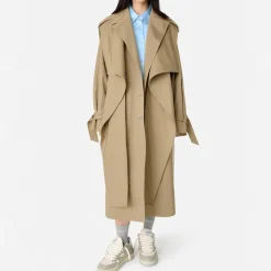 Jackets|Coats|Dr. Martens Axel Arigato Split Cotton-Gabardine Trench Coat - XS
