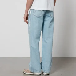 Jeans|Dr. Martens Axel Arigato Studio Stripe Denim Wide-Leg Jeans - 33/L