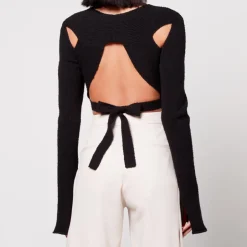 Knitwear|Axel Arigato Tube Ribbed-Knit Cotton-Blend Top - M