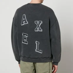 Sweatshirts|Axel Arigato Typo Cotton-Jersey Sweatshirt - M