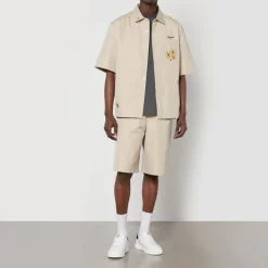 Shorts|Shorts|Kitri Axel Arigato Vapor Logo-Embroidered Shell Shorts - IT 46/S