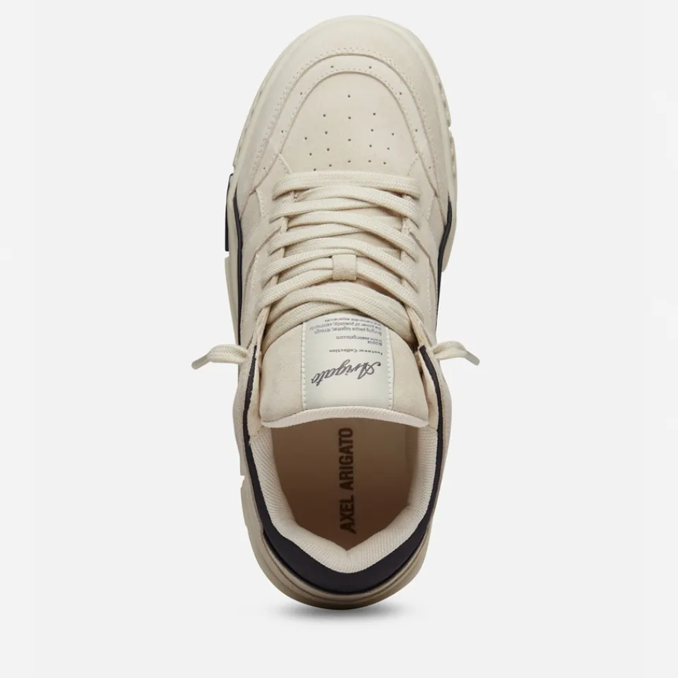 Trainers|Axel Arigato Women's Area Lo Suede Basket Trainers - UK 3.5