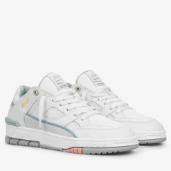 Trainers|Axel Arigato Women's Area Lo Leather Suede Basket Trainers - UK 3.5