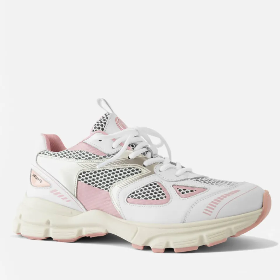 Trainers|Dr. Martens Axel Arigato Women's Marathon Runner Leather and Mesh Trainers - UK 3.5