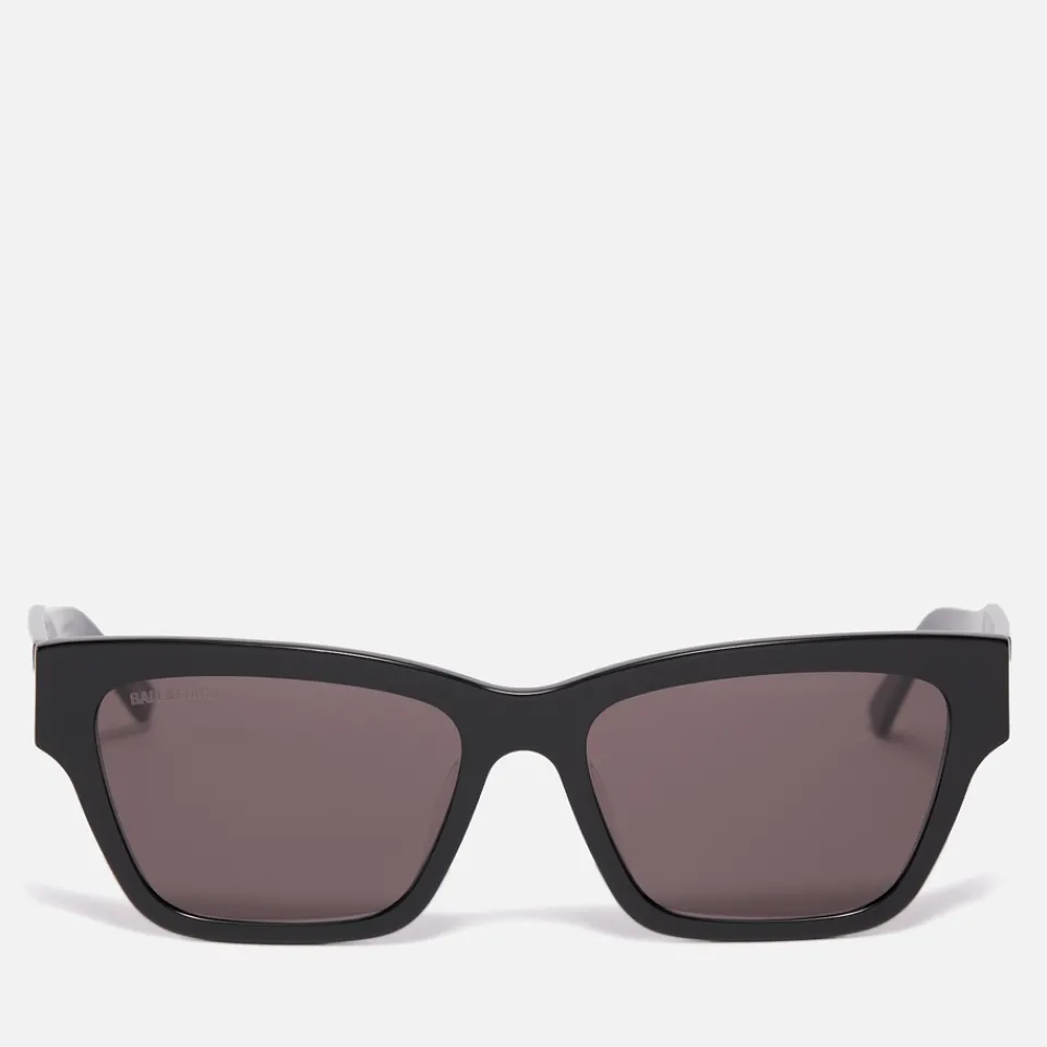 Sunglasses|Sunglasses|Ganni Balenciaga Acetate Rectangular-Frame Sunglasses