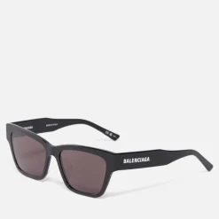 Sunglasses|Sunglasses|Ganni Balenciaga Acetate Rectangular-Frame Sunglasses