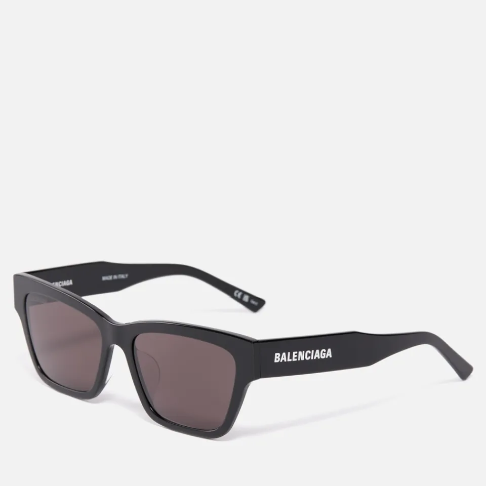 Sunglasses|Sunglasses|Ganni Balenciaga Acetate Rectangular-Frame Sunglasses