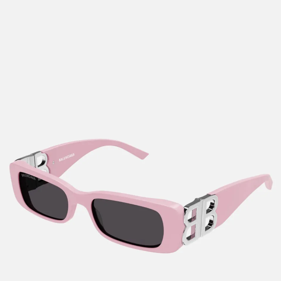 Sunglasses|Sunglasses|Dr. Martens Balenciaga Dynasty Acetate Rectangle-Frame Sunglasses