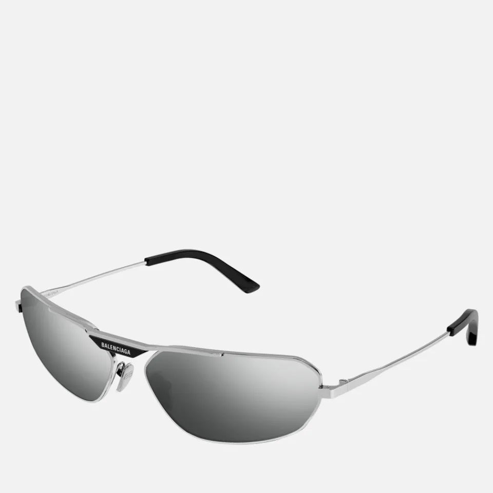 Sunglasses|Sunglasses|Dr. Martens Balenciaga Mirrored Acetate Cat Eye Sunglasses