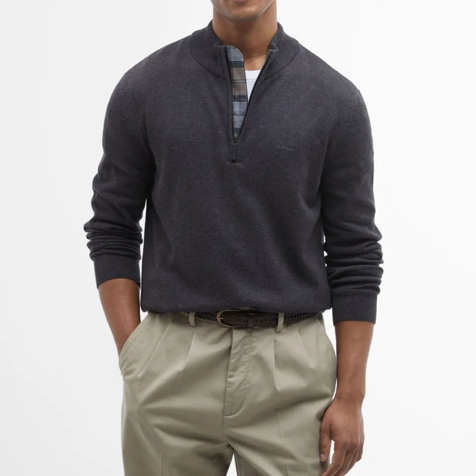 Knitwear|Ganni Barbour Avoch Cotton Knit Jumper - M