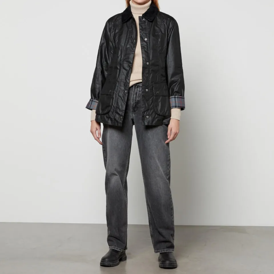 Jackets|Coats|Dr. Martens Barbour Beadnell Cotton Waxed Jacket - UK 8