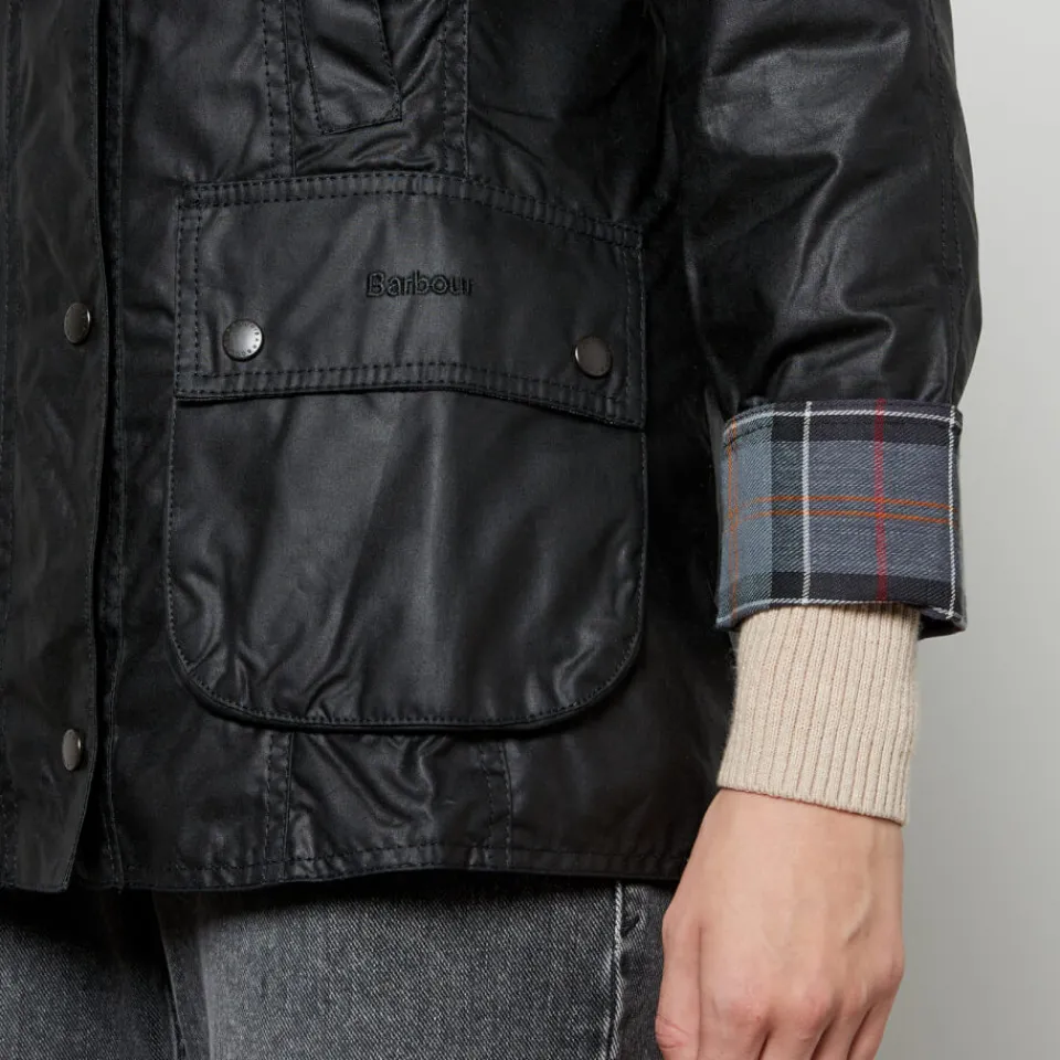 Jackets|Coats|Dr. Martens Barbour Beadnell Cotton Waxed Jacket - UK 8