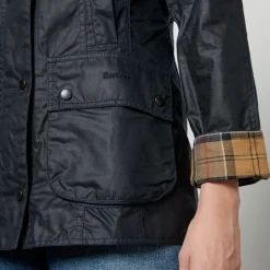 Jackets|Coats|Barbour Beadnell Waxed Cotton Jacket - UK 8