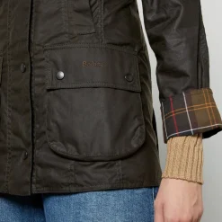 Jackets|Coats|Barbour Beadnell Waxed Cotton Jacket - UK 16