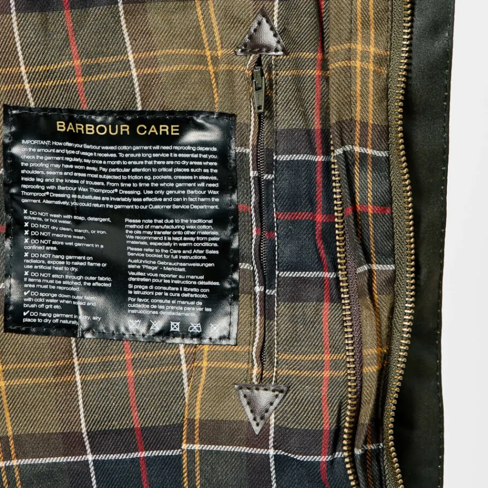 Jackets|Coats|Barbour Beadnell Waxed Cotton Jacket - UK 16