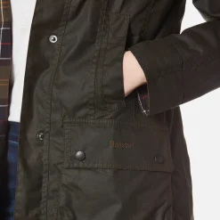 Jackets|Coats|Barbour Beadnell Waxed Cotton Jacket - UK 16