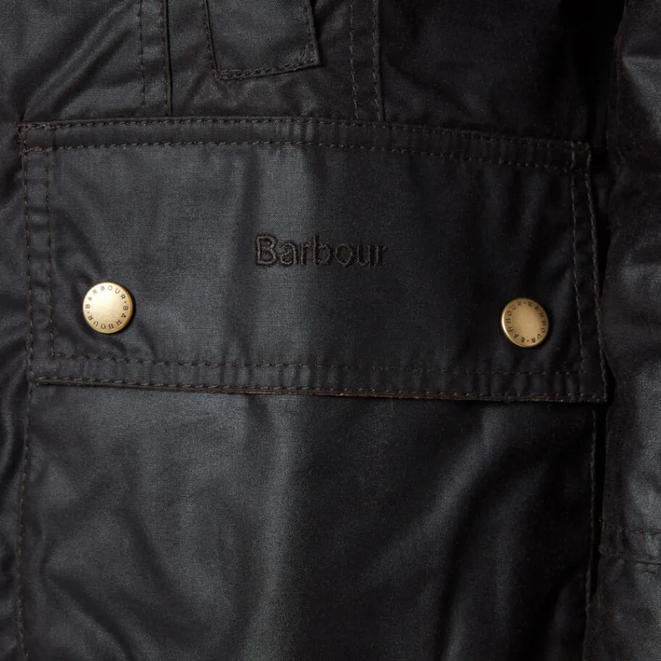 Coats|Jackets|Dr. Martens Barbour Beadnell Waxed Cotton Jacket - UK 12