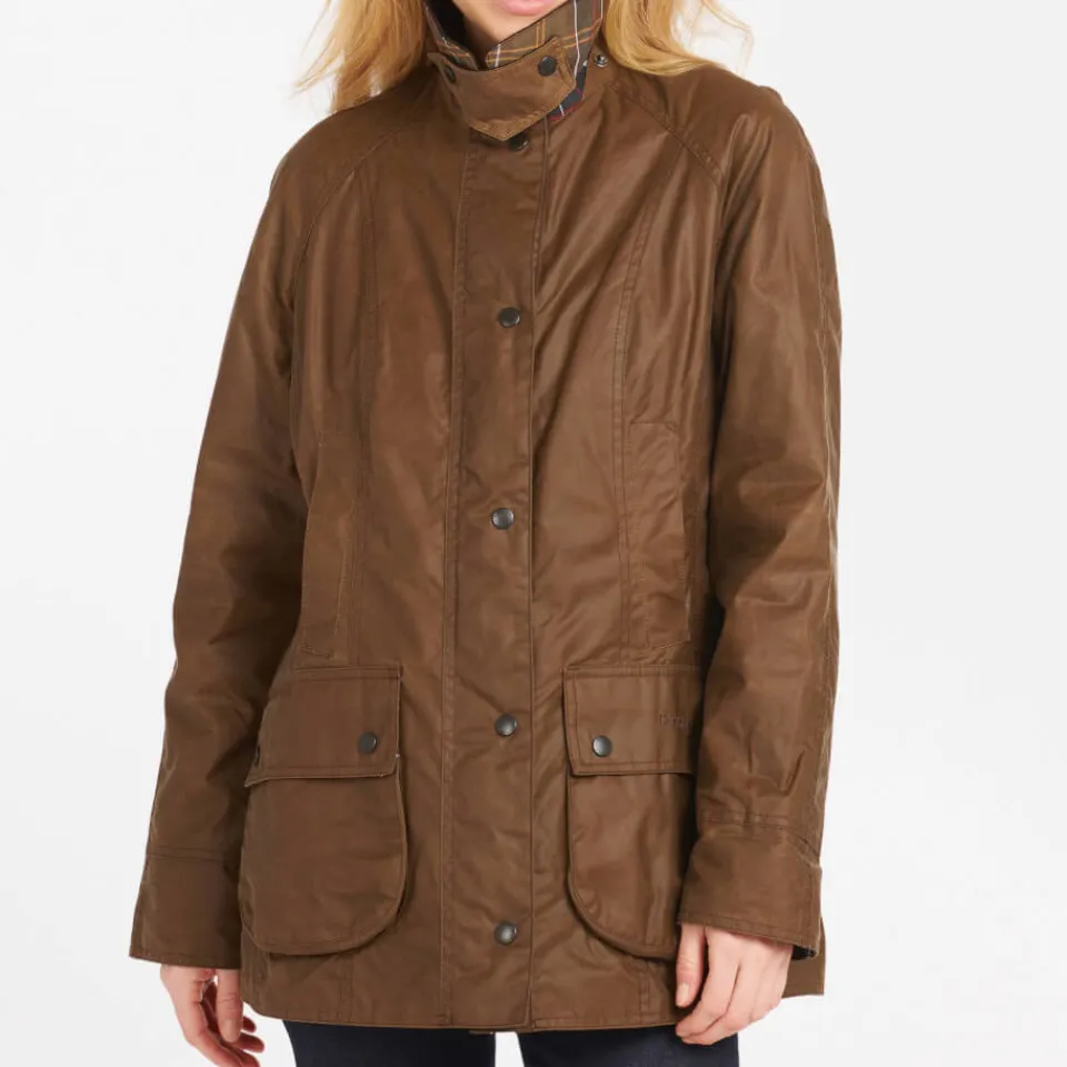 Jackets|Coats|Barbour Beadnell Waxed Cotton Jacket - UK 8