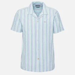 Shirts|Shirts|Dr. Martens Barbour Beechcroft Regular-Fit Striped Cotton-Seersucker Shirt - S